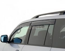 Lexus LX 570 side window deflectors - type: wide фото 0