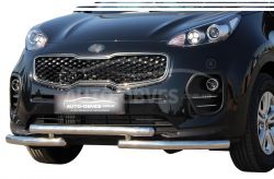 Front bumper protection Kia Sportage IV фото 0