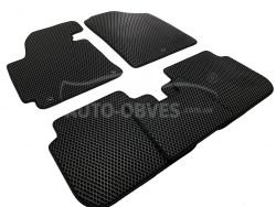 Floor mats Hyundai Elantra 2011-2015 black 5 pcs - type: Eva фото 0