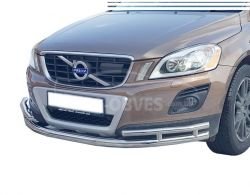 Volvo XC60 front bumper protection - type: with corners фото 0