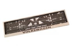 Рамка номерного знака для Volkswagen - 1 шт фото 0