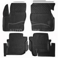 Floor mats Ford Connect 2014-... long base, kt - 4pcs - type: polyurethane фото 0