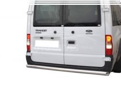Ford Transit rear bumper protection - type: single pipe фото 0