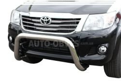 Toyota Hilux front bumper protection фото 0
