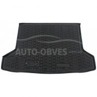 Trunk mat for Honda HRV 2018-... with spare wheel - type: polyurethane фото 0