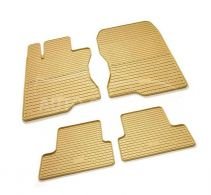 Floor mats for Honda Accord 2008-2012 - type: 4pcs - beige фото 0