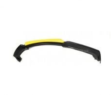 Cover on the front bumper lip Honda Civic Sedan X 2016-2021 - type: yellow photo 0