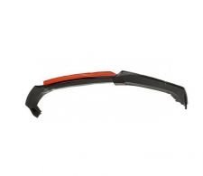 Cover on the front bumper lip Honda Civic Sedan X 2016-2021 - type: red photo 0