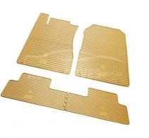 Floor mats for Honda CRV 2013-... - type: 4pcs - beige фото 0