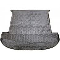 Trunk mat Hyundai Santa Fe 2017-... 7 seats short - type: polyurethane фото 0