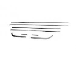 Hyundai Bayon glass edging - type: 8 stainless steel photo 0