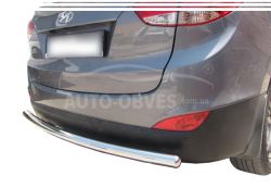Hyundai ix35 rear bumper protection - type: single pipe, фото 0