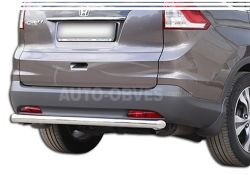 Rear bumper protection Honda CRV 2013-2016 - type: single pipe фото 0