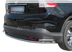 Повний Захист заднього бампера Honda CRV 2013-2016 - тип: труба з кутиками фото 0