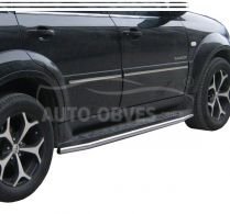 Door sill protection for Ssangyong Rexton W 2012-2016 фото 0