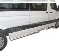 Side pipes for sliding door VW Crafter - L1\L2\L3 bases фото 0