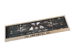 License plate frame for INFINITI - 1 pc фото 0
