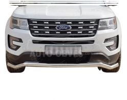 Ford Explorer front bumper protection фото 0