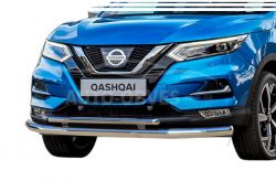 Двойная дуга Nissan Qashqai 2018-2021 фото 0