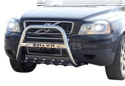 Front bumper protector Volvo XC90 фото 0