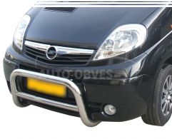 Pull bar Opel Vivaro - type: without grill фото 0