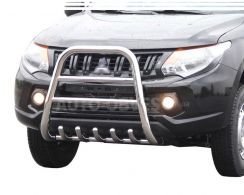 Front bumper protection Fiat Fullback 2016-... фото 0
