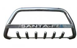 Front bar Hyundai Santa Fe 2006-2010 - type: standard фото 0