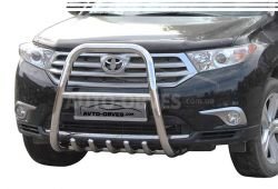 Захист переднього бампера Toyota Highlander - тип: варіант №2 фото 0
