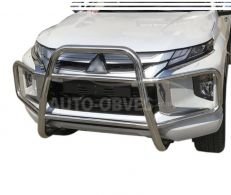 Защита переднего бампера Mitsubishi Pajero Sport 2020-…, под заказ до 10 дней фото 0
