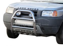 High bull bar Land Rover Freelander I - type: up to the hood фото 0