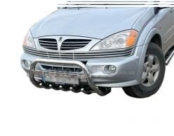 Кенгурятник для Ssangyong Kyron 2005-2007 - тип: штатний фото 0