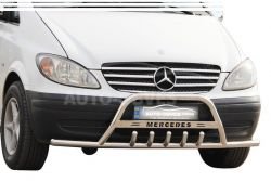 Front bumper protection Mercedes Vito II, Viano II фото 0