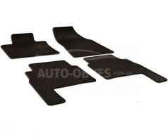 Floor mats rubber KIA Sorento 2010-2012 black 4 pcs фото 0