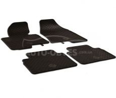 Floor mats rubber KIA Sportage 2010-2015 black 4 pcs фото 0