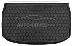 Mat in trunk Chevrolet Aveo hb 2012-2016 - type: polyurethane фото 0