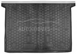Trunk mat Fiat Doblo 2015-... 7 seats short base - type: polyurethane фото 0