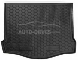 Cargo mat for Ford Focus III 2011-2016 hb with a dokatka - type: polyurethane фото 0