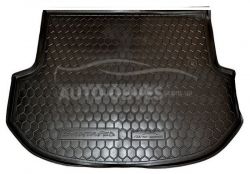 Trunk mat Hyundai Santa Fe DM 5 seats 2013-2016 - type: polyurethane фото 0