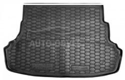 Trunk mat Hyundai Solaris sedan 2011-2016 not divided backrest - type: polyurethane фото 0