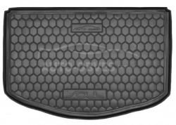 Килимок в багажник Kia Soul PS 2014-2018 - тип: поліуретан, нижня полиця без органайзера фото 0