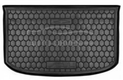 Cargo mat Kia Soul PS 2014-2018 upper shelf with organizer - type: polyurethane фото 0