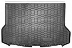 Trunk mat Nissan Rogue 2013-2020 - type: polyurethane, full-size spare tire фото 0