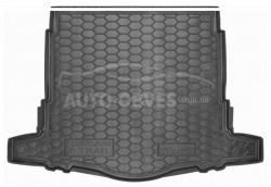 Trunk mat Nissan Rogue 2013-2020 - type: polyurethane, with stowage фото 0