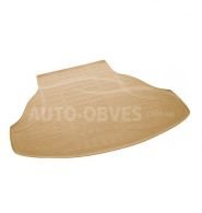 Trunk mat for Honda Accord 2012-2014 - type: model, color: beige фото 0