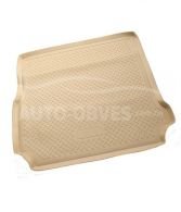 Trunk mat Land Rover Discovery 3 2004-2009 - type: model, color: beige фото 0