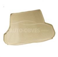 Toyota Land Cruiser 100 trunk mat - type: model, color: beige фото 0