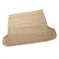 Trunk mat Toyota Prado 150 5 seats 2009-2013 - type: model, color: beige фото 0