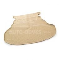 Trunk mat Toyota Camry 50 2015-2017 - type: model, color: beige фото 0