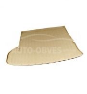 Trunk mat Toyota Highlander 2017-2020 7 seats - type: model, color: beige фото 0