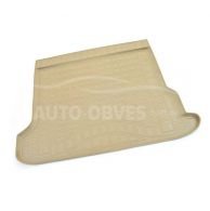 Trunk mat Toyota Prado 150 5 seats 2018-... - type: model, color: beige фото 0